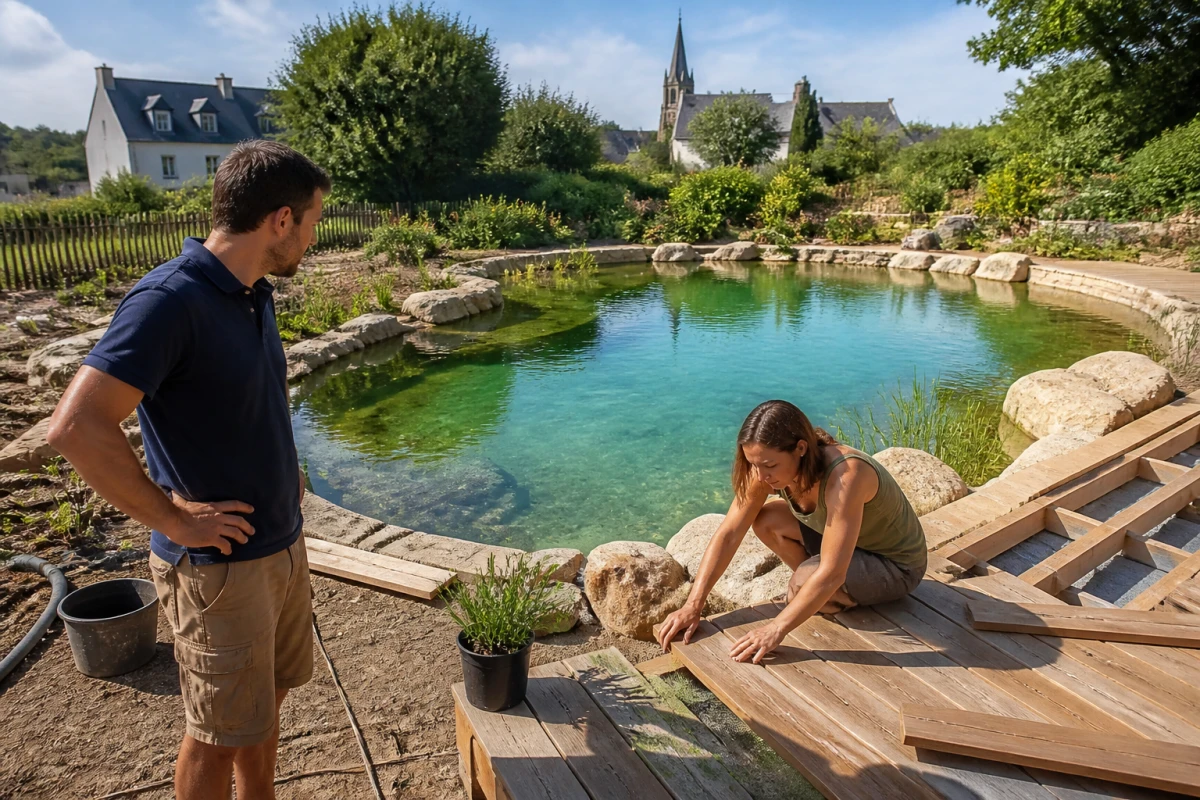 Combien coûte une piscine naturelle Rennes