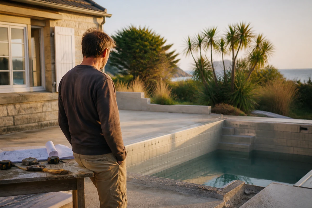 Installation piscine Saint-Gilles